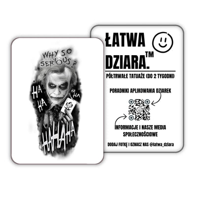 Why So Serious? - ŁatwaDziara™