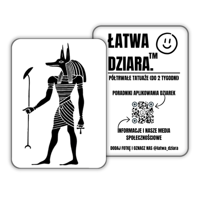 Egipski Anubis - ŁatwaDziara™