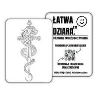 Wąż i Sztylet - ŁatwaDziara™