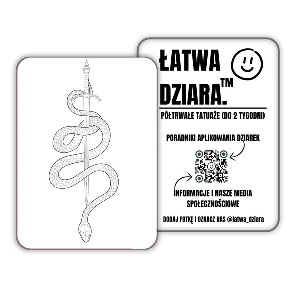 Wąż i Miecz - ŁatwaDziara™