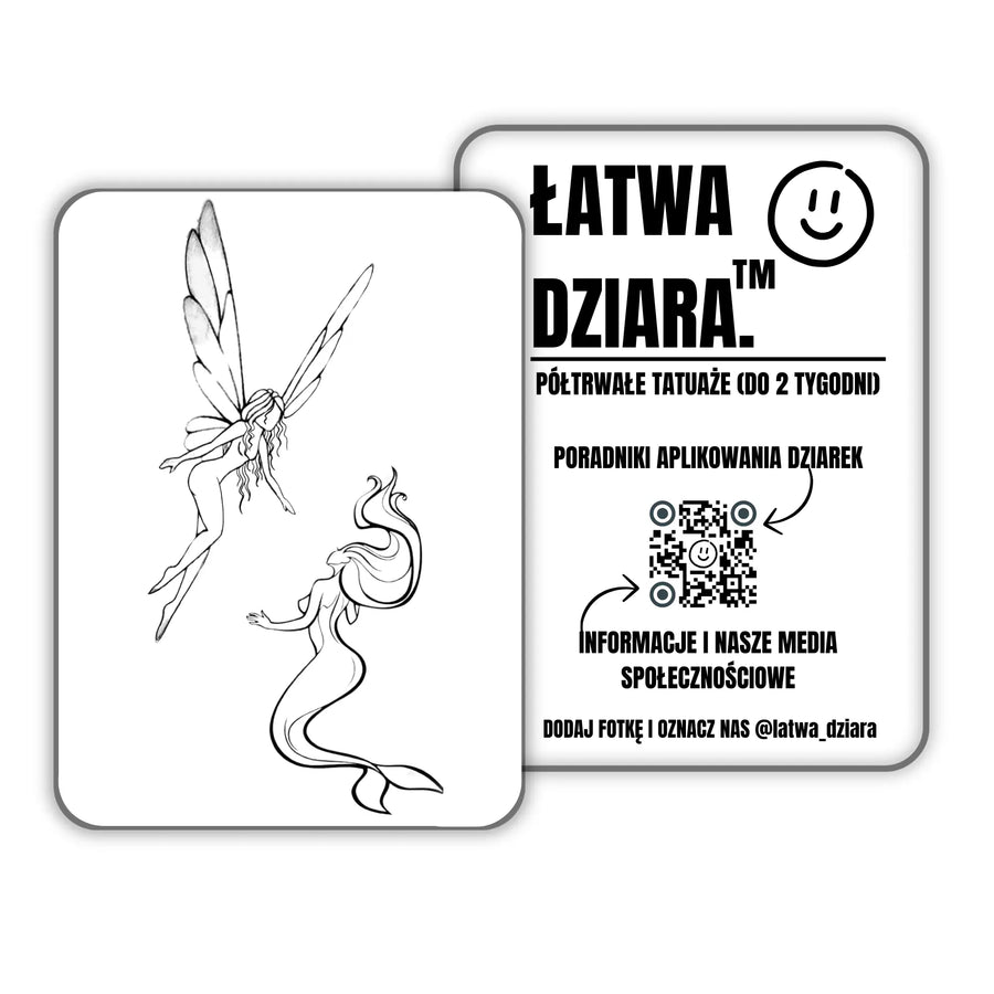 Syrena i Wróżka - ŁatwaDziara™