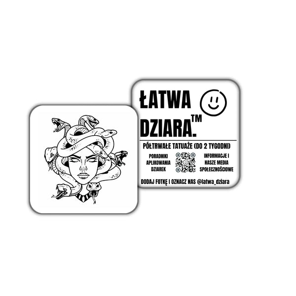 Głowa Meduzy - ŁatwaDziara™