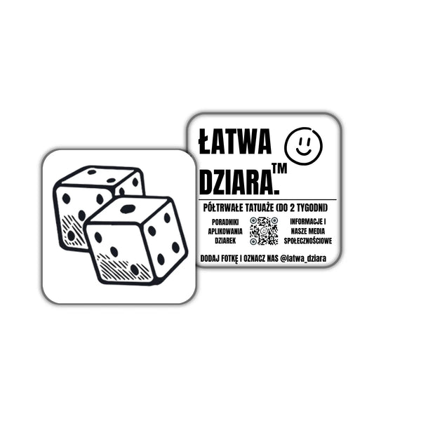 Kości do Gry 3 - ŁatwaDziara™