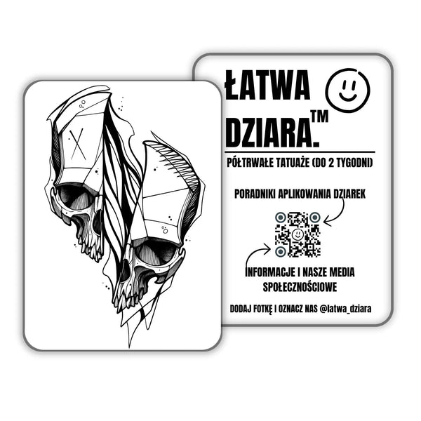 Rozdarta Czaszka - ŁatwaDziara™