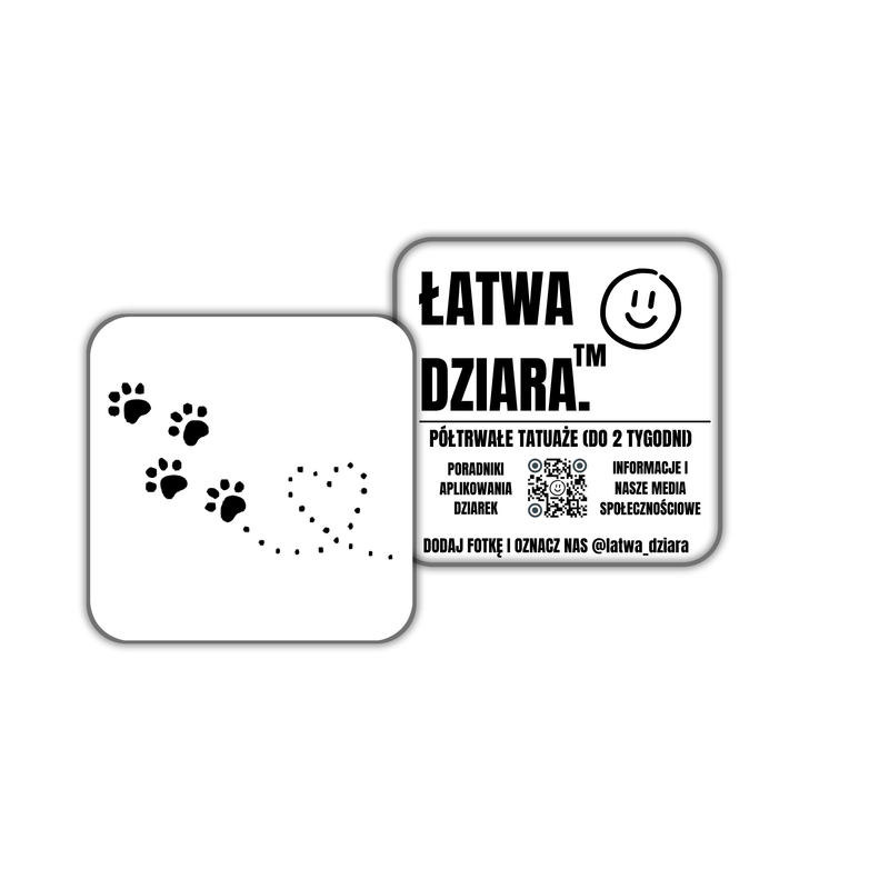 Łapki z Sercem - ŁatwaDziara™
