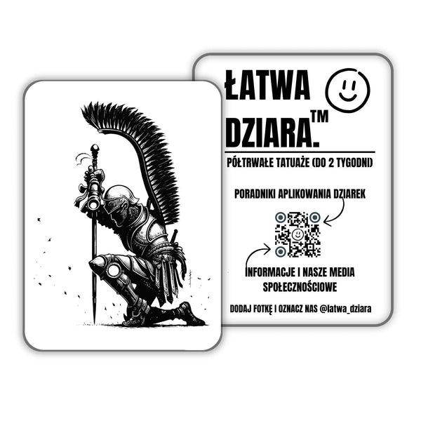 Klęczący Husarz - ŁatwaDziara™