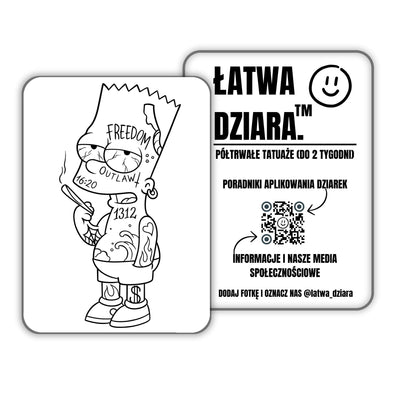 Gangsterski Bart - ŁatwaDziara™