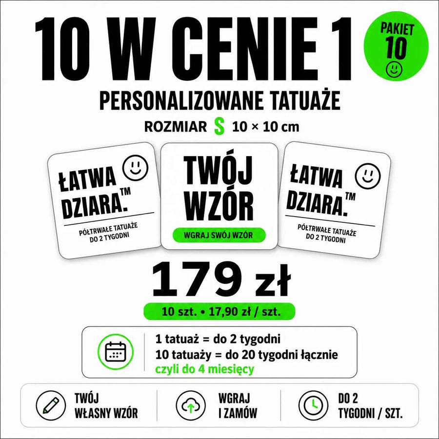 Tatuaż na zamówienie S