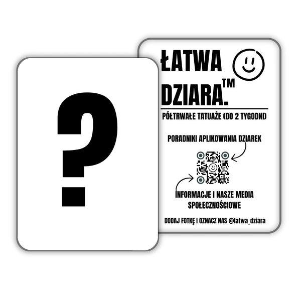 Losowa Duża Dziara - ŁatwaDziara™