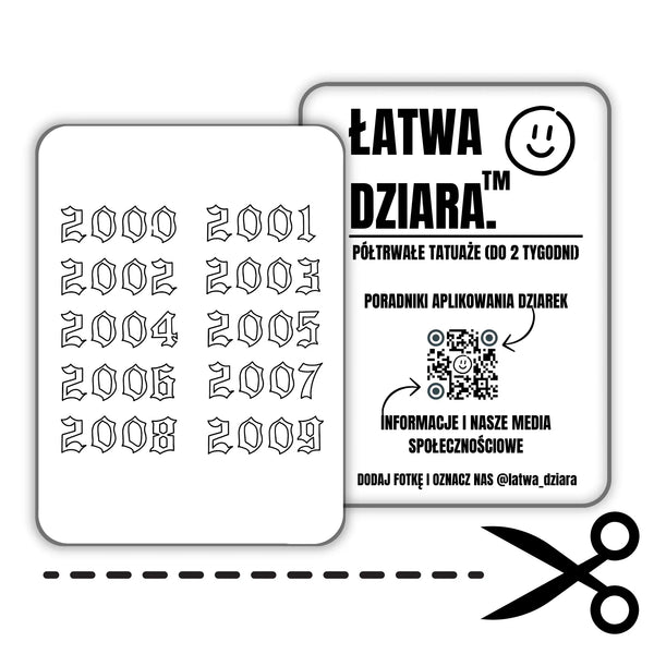 Rocznik - ŁatwaDziara™