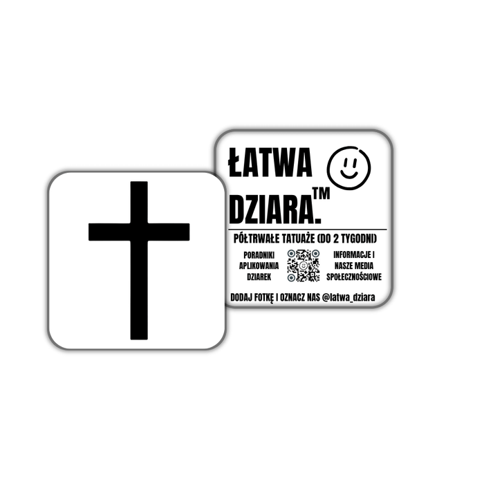 Krzyż Klasyczny - ŁatwaDziara™