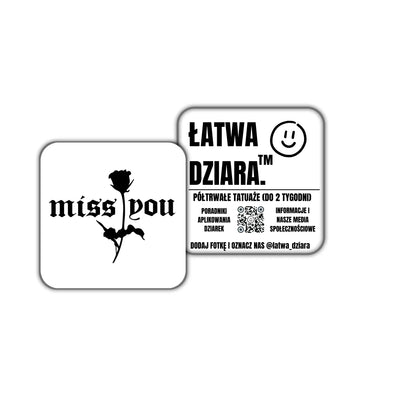 Tęsknie za Tobą - ŁatwaDziara™