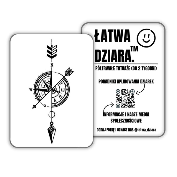 Kompas Podróżnika - ŁatwaDziara™