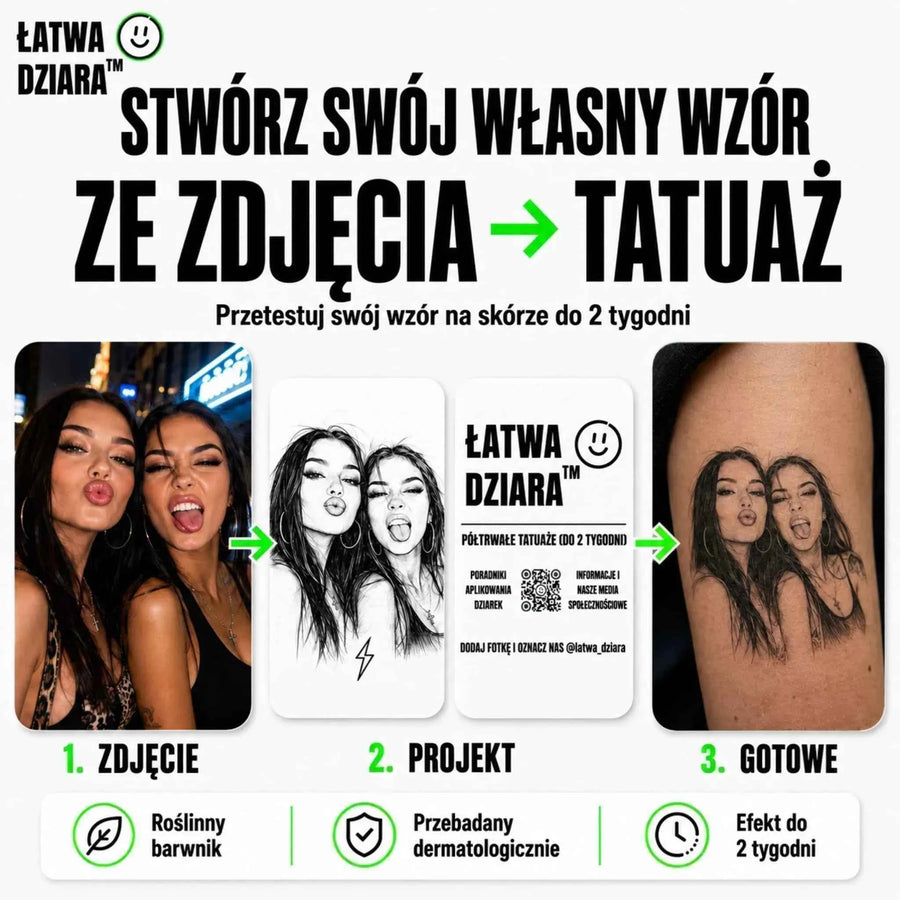 Tatuaż na zamówienie - Twój wymiar